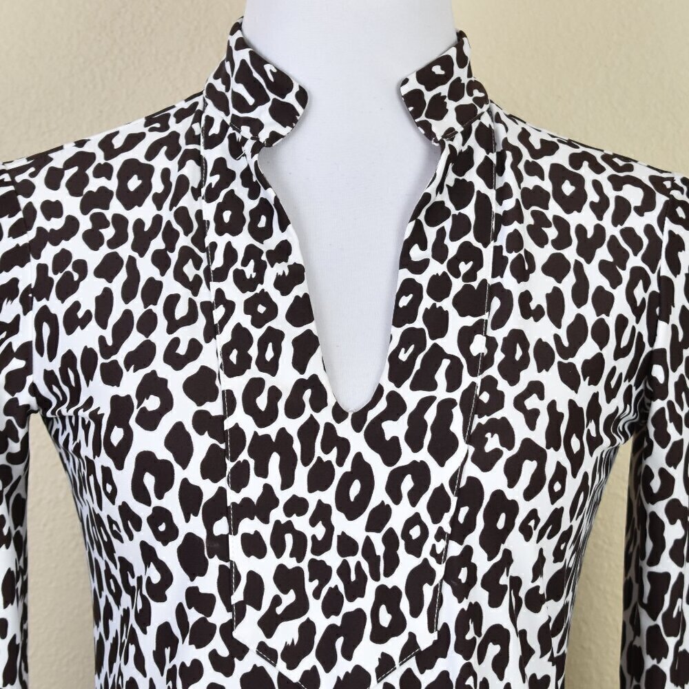 Jude Connally Kate Leopard Print Dress - XS - Picture 2 of 10